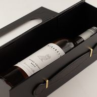 Caja de regalo plegable - Con forma de caja de vino (33.5x10x10.5cm) - Negro