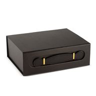 Caja de regalo plegable - cesta mediana  (24x18.2x8cm) - Negro