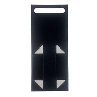Caja de regalo plegable - cesta mediana  (24x18.2x8cm) - Negro
