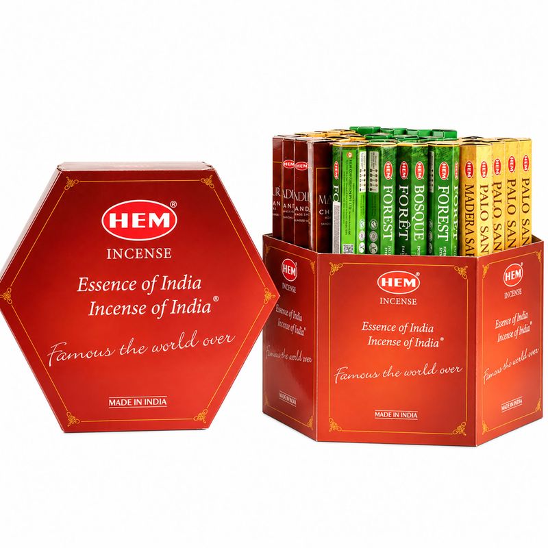 HEM Hexaganal Incienso - Kit de Inicio - Colección Amaderada