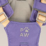 PAW - XS (2-4 kg) Arnés de paso para perros Guardian con malla reflectante - Lavanda - Colgante de amatista