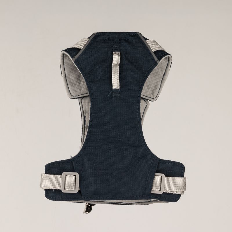 PAW - XS (2-4 kg) Arnés de paso para perros Guardian con malla reflectante - Rock Grey - Black Obsidian Charm