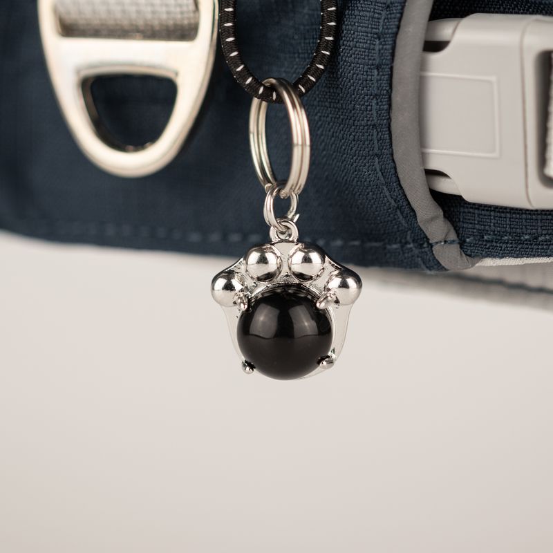 PAW - XS (2-4 kg) Arnés de paso para perros Guardian con malla reflectante - Rock Grey - Black Obsidian Charm