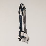 PAW - S (4-8 kg) Arnés de paso para perros Guardian con malla reflectante - Gris roca - Colgante de obsidiana negra