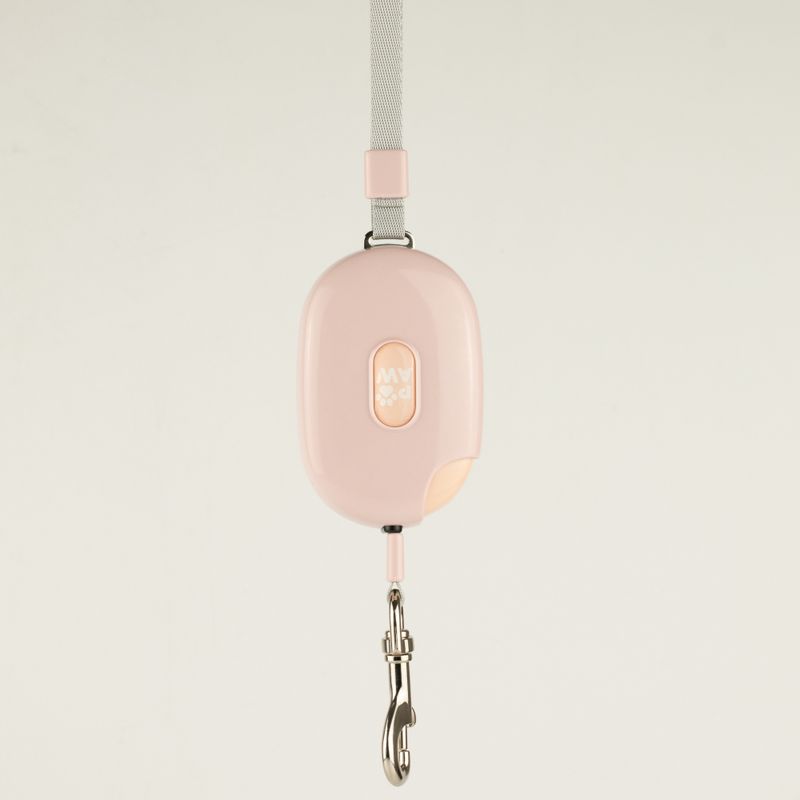 Correa para mascotas Paw - Pocket Pod - Rosa - 1,5 m
