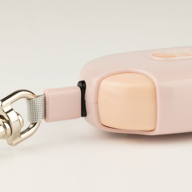 Correa para mascotas Paw - Pocket Pod - Rosa - 1,5 m