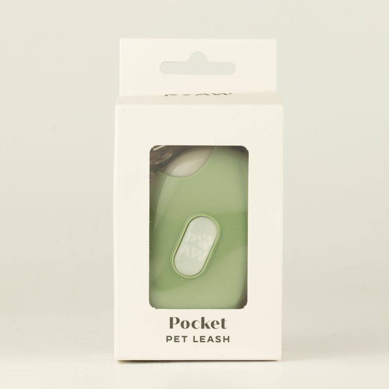 Paw Pet Correa - Pocket Pod - Verde - 1.5m