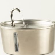 Tazones para comida PAW - Fuente de agua eléctrica de 2.5 litros - USB - acero inoxidable (304)