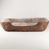 Paw Bed - Pequeño osito de peluche marrón - 60x45x17cm