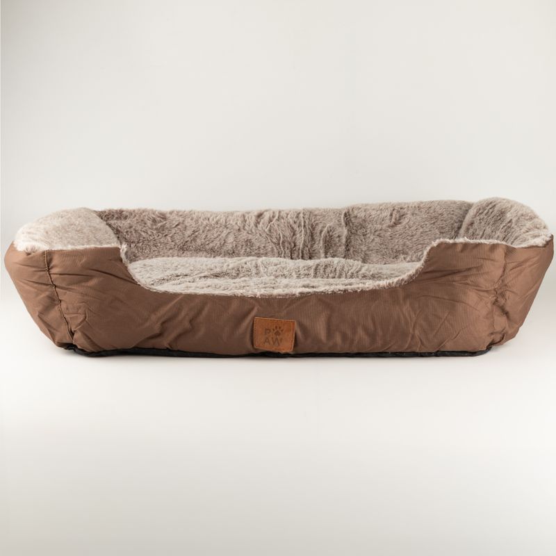 Paw Bed - Pequeño osito de peluche marrón - 60x45x17cm