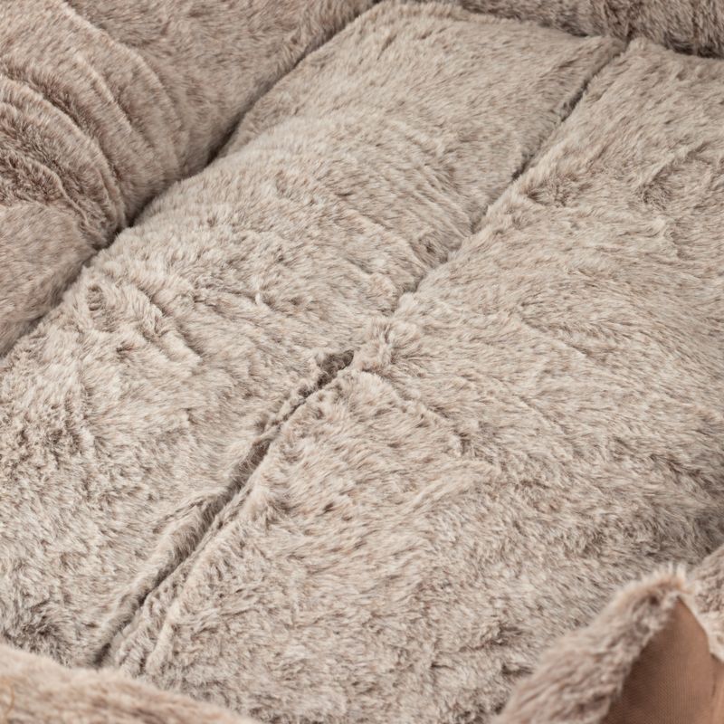 Paw Bed - Pequeño osito de peluche marrón - 60x45x17cm