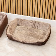 Paw Bed - Pequeño osito de peluche marrón - 60x45x17cm