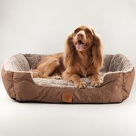 Cama de patitas - Oso de peluche marrón mediano - 70x55x18 cm