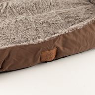 Cama de patitas - Oso de peluche marrón mediano - 70x55x18 cm