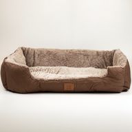 Cama de patitas - Oso de peluche marrón mediano - 70x55x18 cm