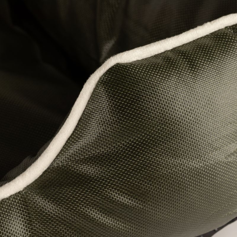 Cama para patas - Pequeña - Verde caqui - 60x50x15 cm