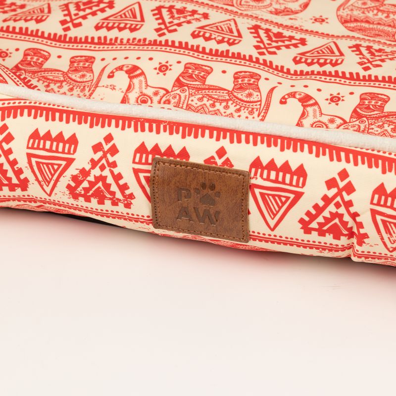 Cama para Patas - Lucky Elephant - Rojo 60x50x14cm