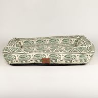 Cama para patitas - Elefante afortunado - Verde - 60x50x14 cm