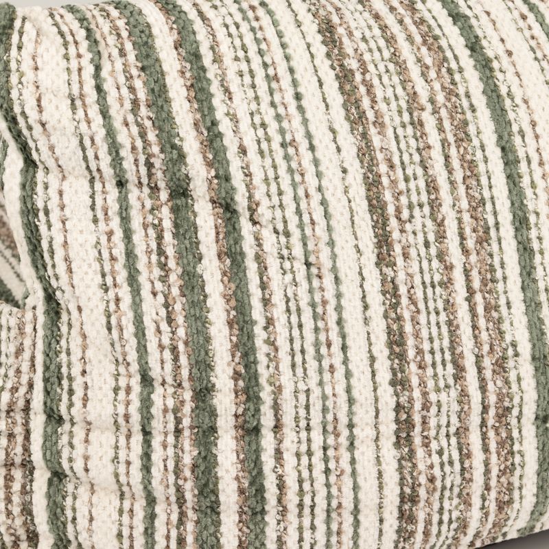Paw Bed - Sofá Mediano - Rayas Marrones - 60x60x28cm