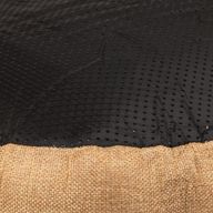 Cama para patitas - Mediano Corona Real - Arena y Gris - 50x50x26 cm