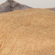 Cama para patitas - Mediano Corona Real - Arena y Gris - 50x50x26 cm