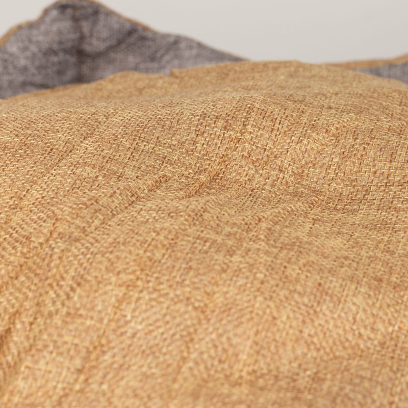 Cama para patitas - Mediano Corona Real - Arena y Gris - 50x50x26 cm