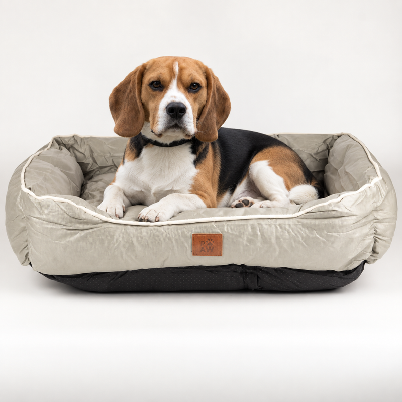Cama para patas - Mediano caqui beige - 70x60x15cm