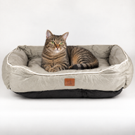 Cama para patas - Mediana Caqui Beige - 70x60x15cm