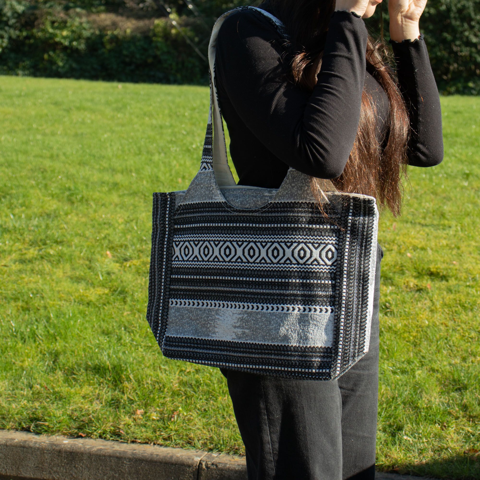 Bolsos Jacquard Natural – Atlas Nomad