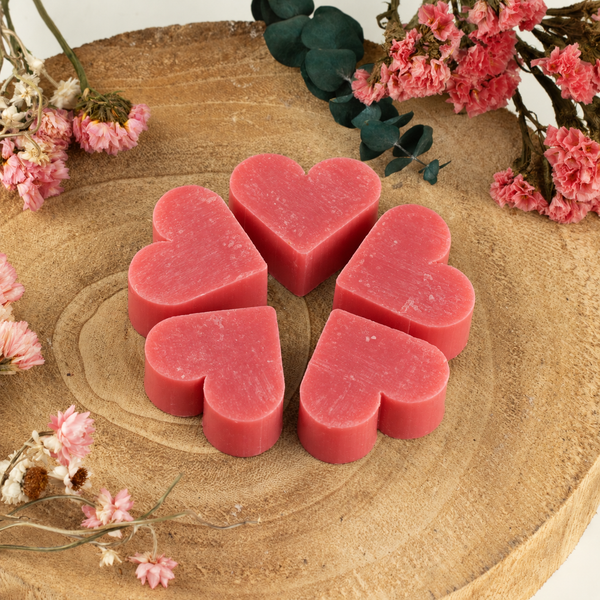 Jaboncitos Invitados en forma de Corazón