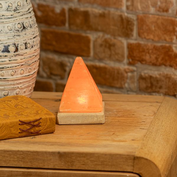 Lámpara de sal natural USB de calidad - 9 cm