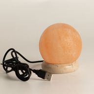 Lámpara de sal USB en forma de bola de calidad - 8 cm (multicolor)
