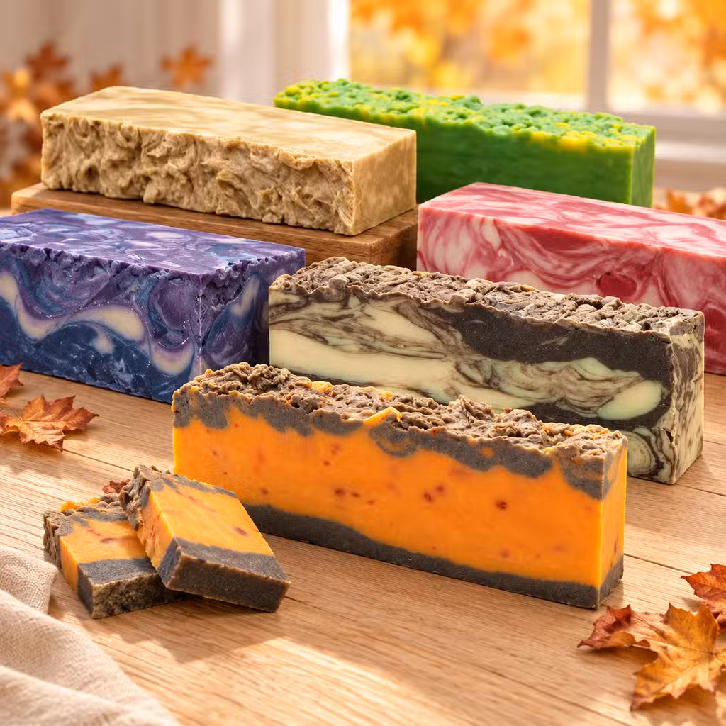 Jabones artesanales para el otoño