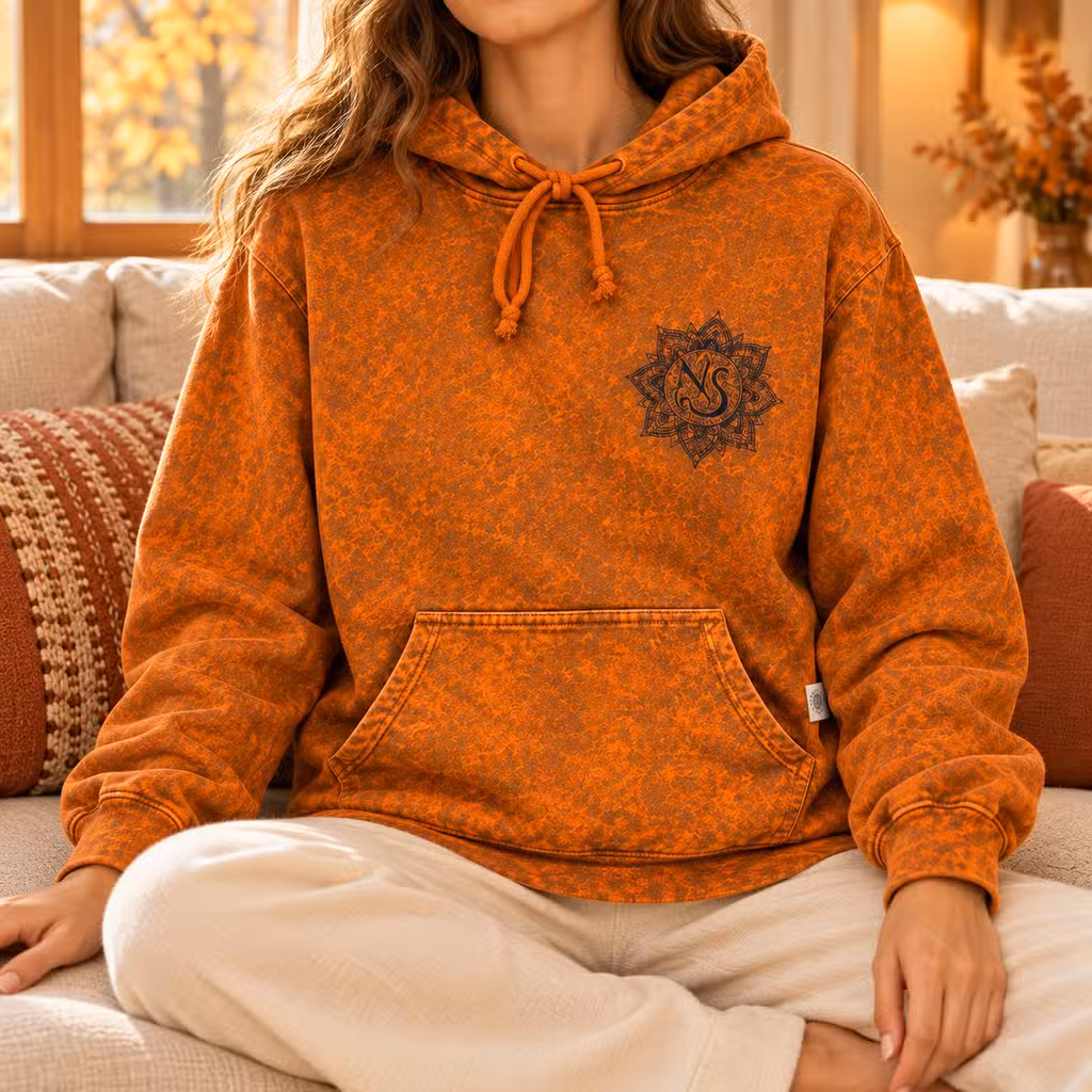 Sudaderas con capucha Nomad Sari de algodón lavado a la piedra