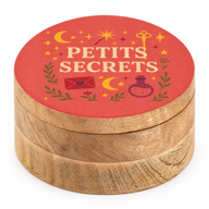 Caja redonda esmaltada - Petite Secrets
