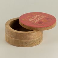 Caja redonda esmaltada - Petite Secrets