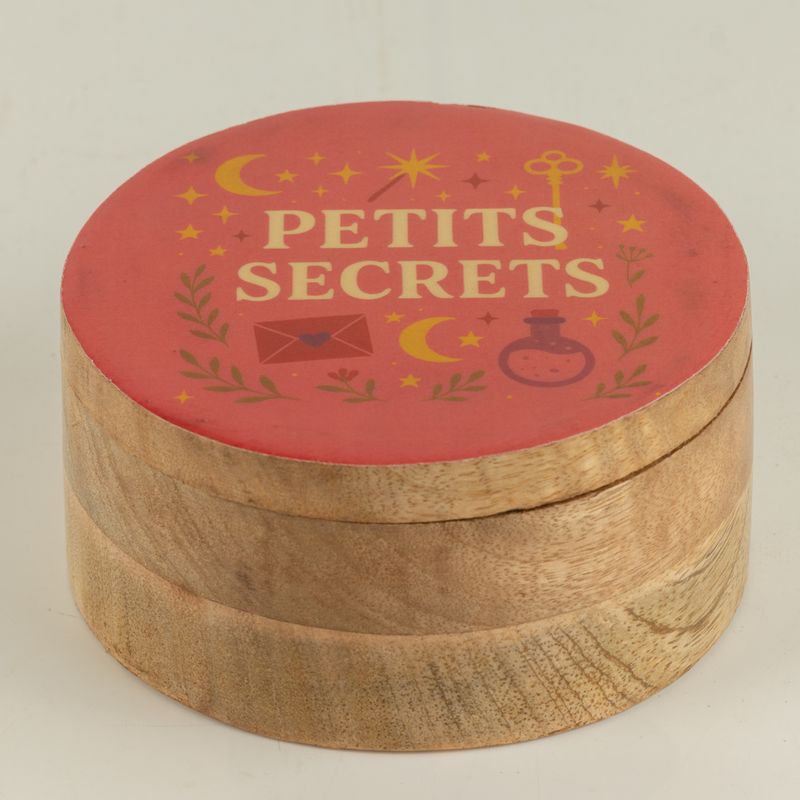 Caja redonda esmaltada - Petite Secrets