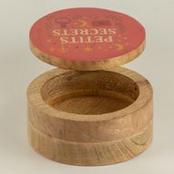 Caja redonda esmaltada - Petite Secrets