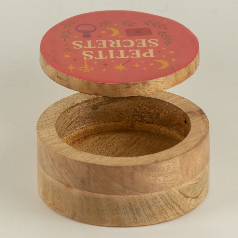 Caja redonda esmaltada - Petite Secrets