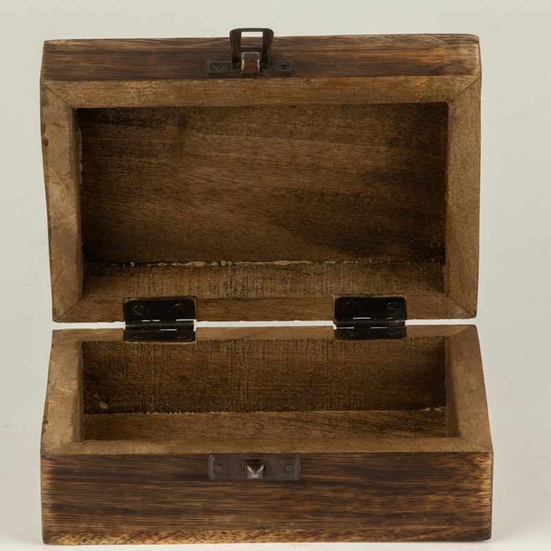 Caja esmaltada mediana - Brújula de la vida