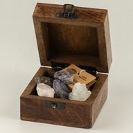 Caja pequeña esmaltada - Brújula de la vida