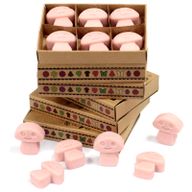 Pack de inicio de fundentes de cera de soja natural con expositor de 4 niveles
