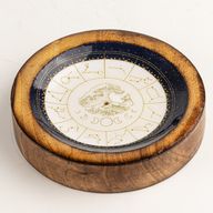 Mini cuenco y porta incienso del signo del zodiaco - Acuario