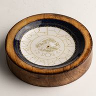 Mini cuenco y porta incienso del signo del zodiaco - Acuario