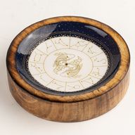 Mini cuenco y porta incienso signo del zodiaco - Piscis