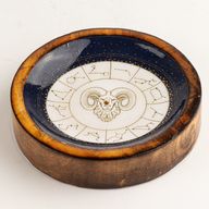 Mini cuenco y porta incienso signo del zodiaco - Aries