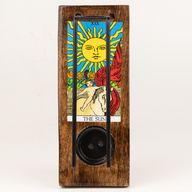 Sahumador grande esmaltado para atados de salvia - El Sol