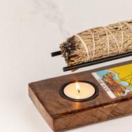 Calentador grande para sahumerios de salvia esmaltado - El Loco