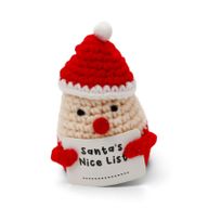 Surtido navideño de crochet de apoyo emocional positivo