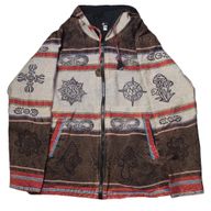 Chaqueta Nomad Sari Himalayan Soul - Mandala de piedra - Mediana
